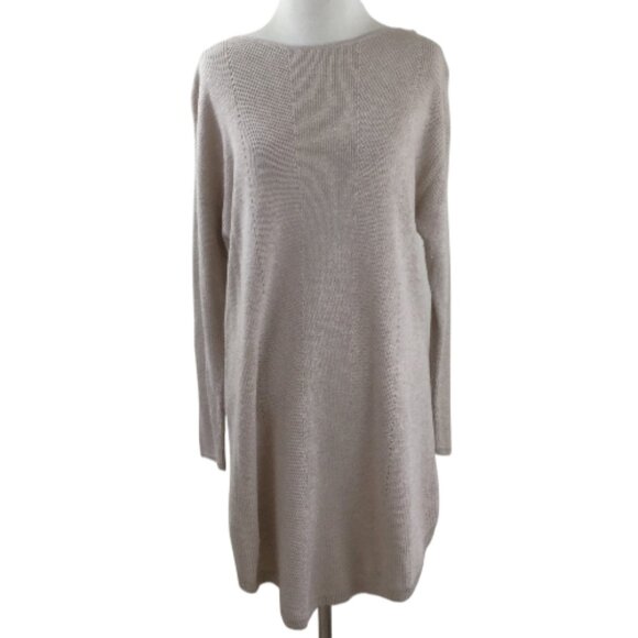 Talbots Dresses & Skirts - Talbots Beige Sweater Dress 1xp